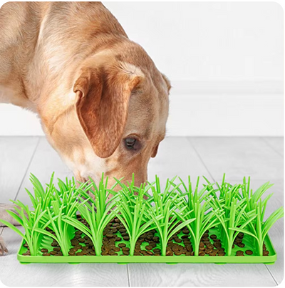 WagSnuff™ - Grass Snuffle Matt for Dogs and Cats