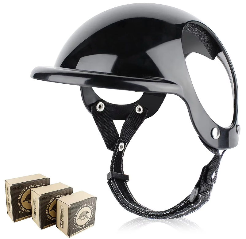WagHelmet™ - Classic Motorcycle Head Protection (For Dogs and Cats)