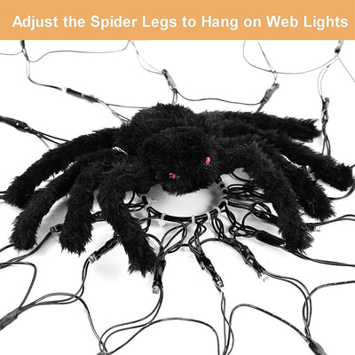 WebLight™ - Halloween Spider Web LED