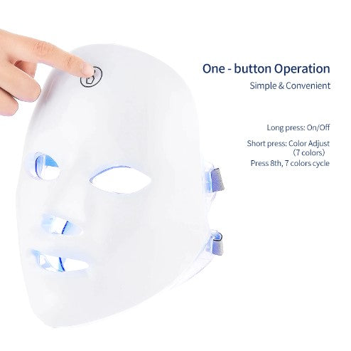 Winkflo™ - Red Light Therapy Facial Mask (+7 Beneficial Colors)