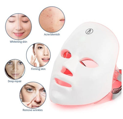 Winkflo™ - Red Light Therapy Facial Mask (+7 Beneficial Colors)