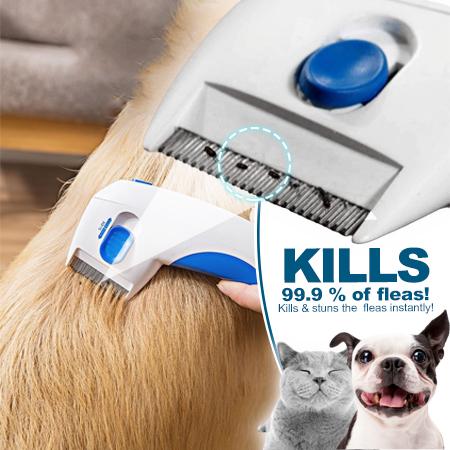 Electric flea comb for dogs best sale